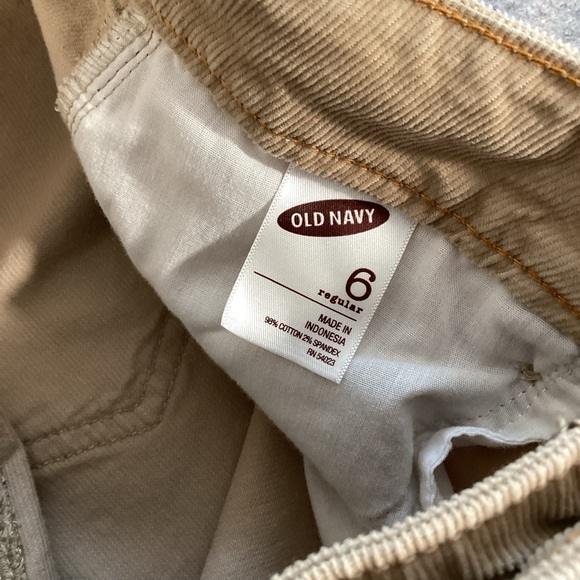 Old Navy Tan Fine Corduroy Stretch Mini Skirt, Size 6 Style 675666‎ - Picture 4 of 9